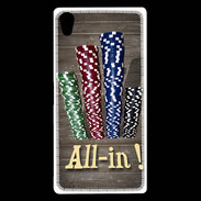 Coque Sony Xperia Z5 Premium Poker all in