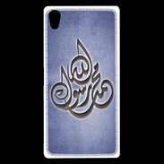 Coque Sony Xperia Z5 Premium Islam H Bleu