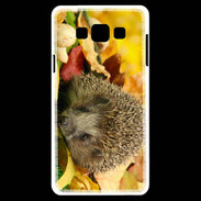 Coque Samsung A7 Automne et Hérisson