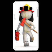 Coque Samsung A7 Je suis Pompier