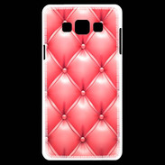 Coque Samsung A7 Capitonnage Rose