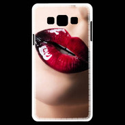 Coque Samsung A7 Bouche sexy et brillante
