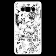 Coque Samsung A7 Design Fleur Tribal