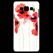 Coque Samsung A7 Dessin de coquelicot