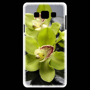 Coque Samsung A7 Orchidée jaune