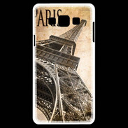 Coque Samsung A7 Tour Eiffel vertigineuse vintage