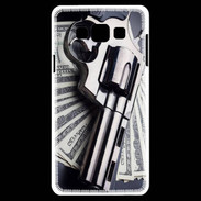Coque Samsung A7 Arme et Dollars