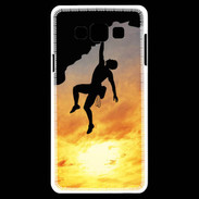 Coque Samsung A7 Escalade au couché de soleil 10