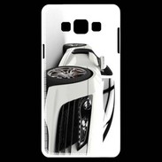 Coque Samsung A7 Belle voiture sportive blanche