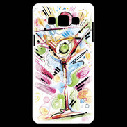 Coque Samsung A7 cocktail en dessin