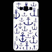 Coque Samsung A7 Dessin d'Ancre de Bateaux