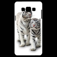 Coque Samsung A7 Tigre blanc