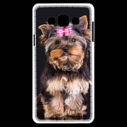 Coque Samsung A7 Chien Yorkshire 2