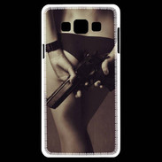 Coque Samsung A7 Attention maîtresse dangereuse