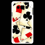 Coque Samsung A7 Carte de poker vintage 50