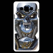 Coque Samsung A7 Moto tête de mort