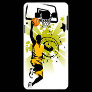 Coque Samsung A7 Basketteur en dessin