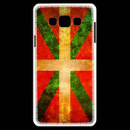 Coque Samsung A7 Drapeau Basque Vintage
