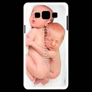 Coque Samsung A7 Duo de bébés qui dorment