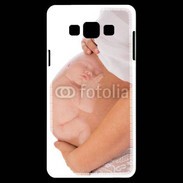 Coque Samsung A7 Femme enceinte avec bébé dans le ventre