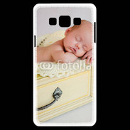 Coque Samsung A7 Bébé dormant dans un tiroir
