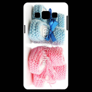 Coque Samsung A7 Chaussures bébé 3