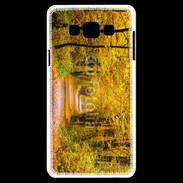 Coque Samsung A7 Forêt automne