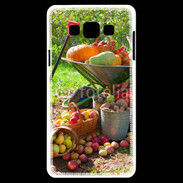 Coque Samsung A7 fruits et légumes d'automne