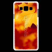 Coque Samsung A7 feuilles d'automne