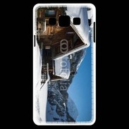 Coque Samsung A7 Chalet enneigé