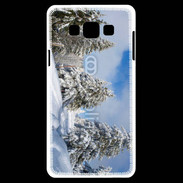 Coque Samsung A7 Route enneigée