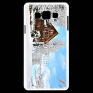 Coque Samsung A7 Chalet enneigé 2
