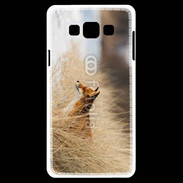 Coque Samsung A7 Renard paysage hiver