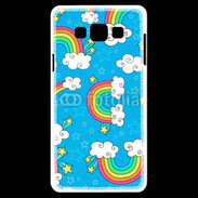 Coque Samsung A7 Ciel Rainbow