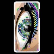 Coque Samsung A7 Œil hippie