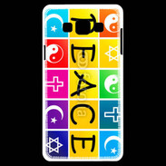 Coque Samsung A7 Paix dans toutes les religions