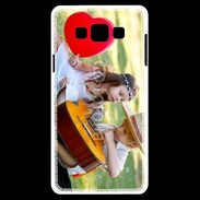 Coque Samsung A7 Jeune couple hippie