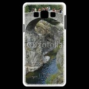 Coque Samsung A7 Pont médiéval sur l'Ardèche