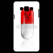Coque Samsung A7 Gélule tête de mort