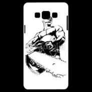 Coque Samsung A7 Bûcheron 