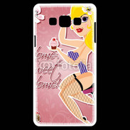 Coque Samsung A7 Dessin femme sexy style Betty Boop