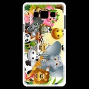 Coque Samsung A7 Cartoon animaux fun