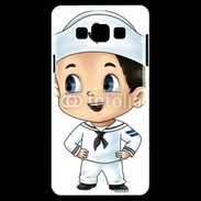 Coque Samsung A7 Cute cartoon illustration of a sailor