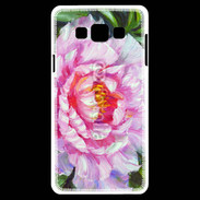 Coque Samsung A7 Fleur en peinture
