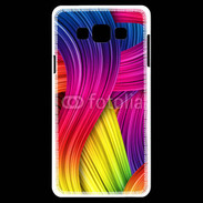 Coque Samsung A7 Fibres de couleur