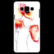 Coque Samsung A7 Peinture de Coquelicots 25