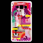 Coque Samsung A7 Art abstrait 502