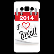Coque Samsung A7 I love Bresil 2014