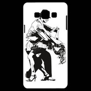 Coque Samsung A7 Dessin de Danseur en couple