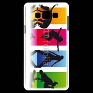 Coque Samsung A7 Set break dancers 